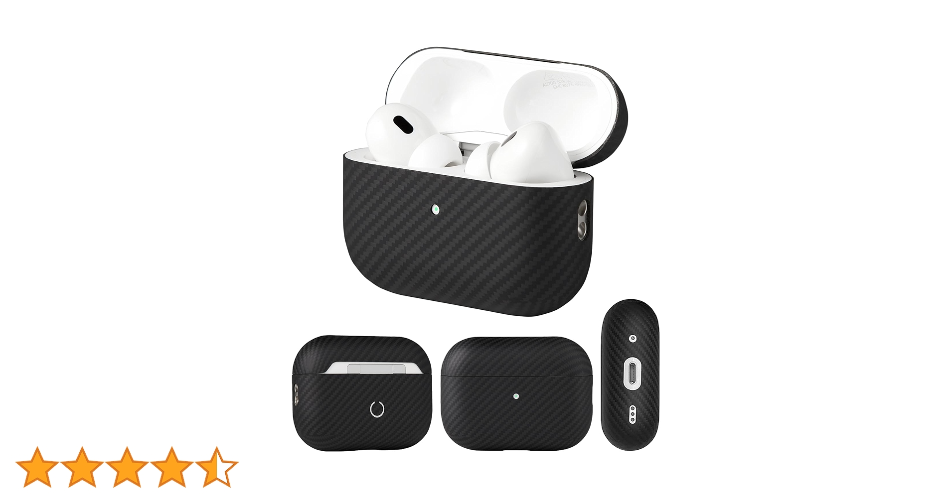 Apple Airpods Pro (第2世代)　ワールドガジェッツのケース付き World GadgetsAirPods Pro 第2世代 専用 ケース( 第2世代AirPods